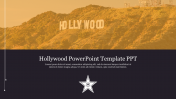 Hollywood PowerPoint Presentation Template and Google Slides